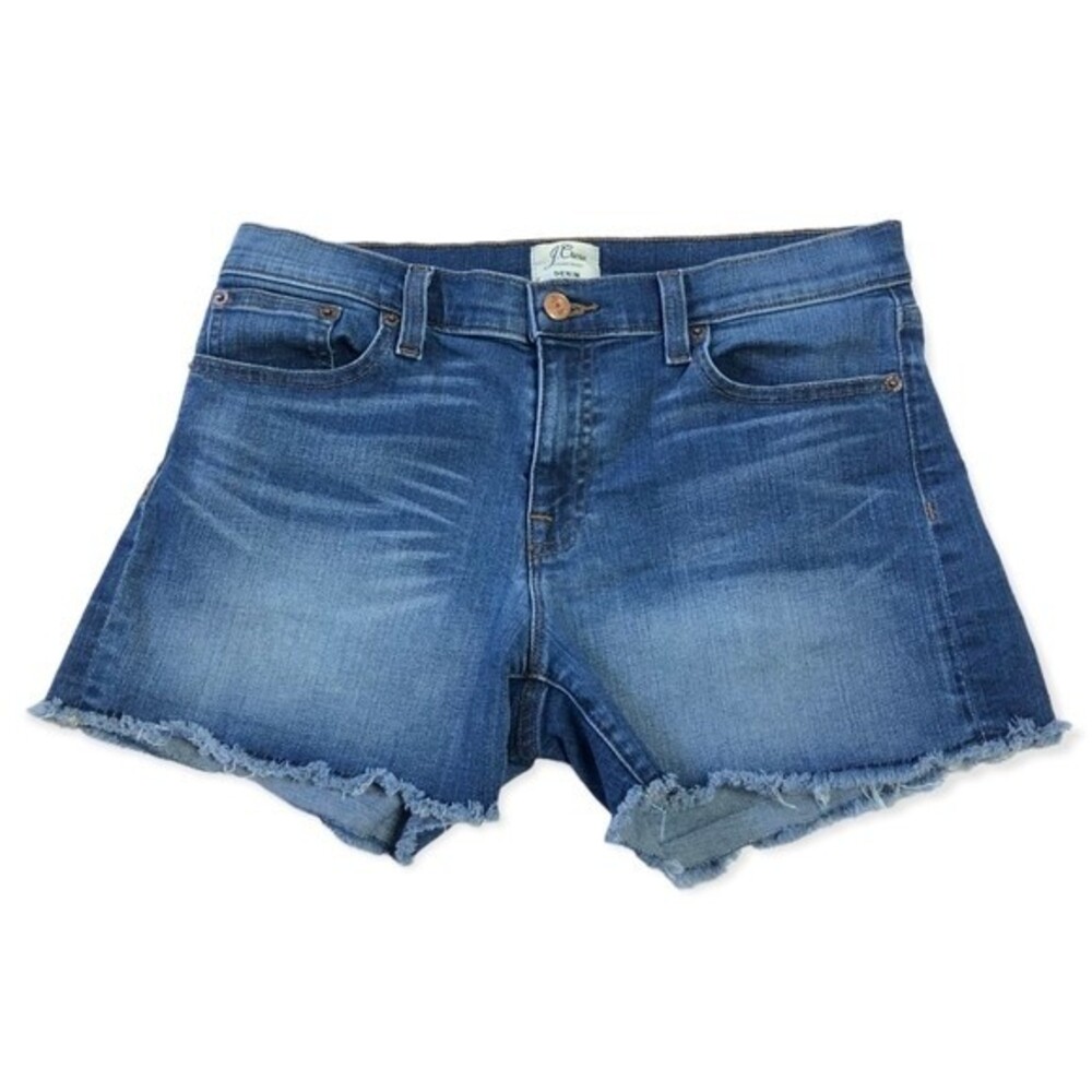 J.Crew Medium Wash Cutoff Denim Shorts
